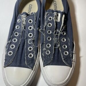 Converse Distressed all star slip on women's size 6.5